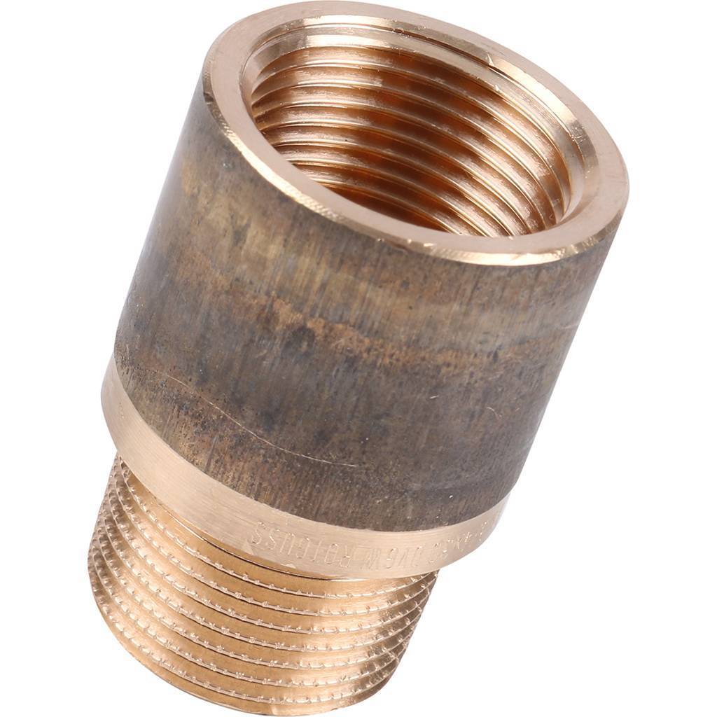 Удлинитель резьбовой 3/4" x 30 мм ВН бронза VIEGA (355043)