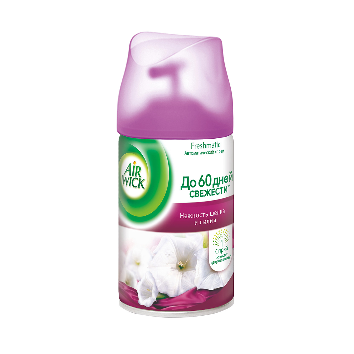 Освежитель воздуха (сменный блок) "нежность шелка и лилии" 250 мл (1/6) "airwick"