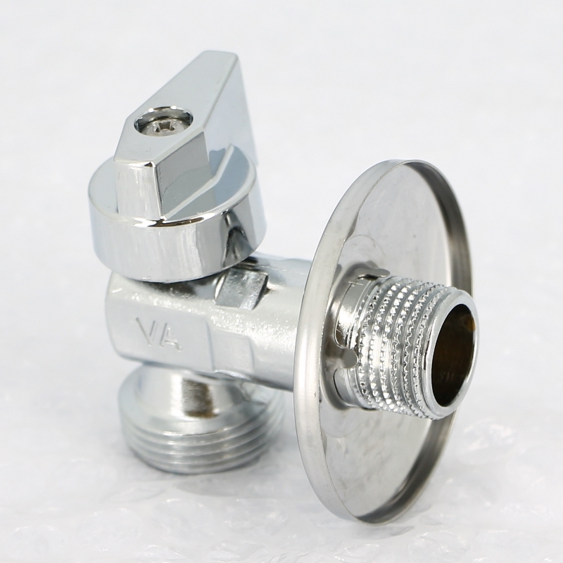 Кран шаровый угловой 1/2''х3/4" НН для подключения стиральных/посудомоечных машин с ро UNI-FITT хром