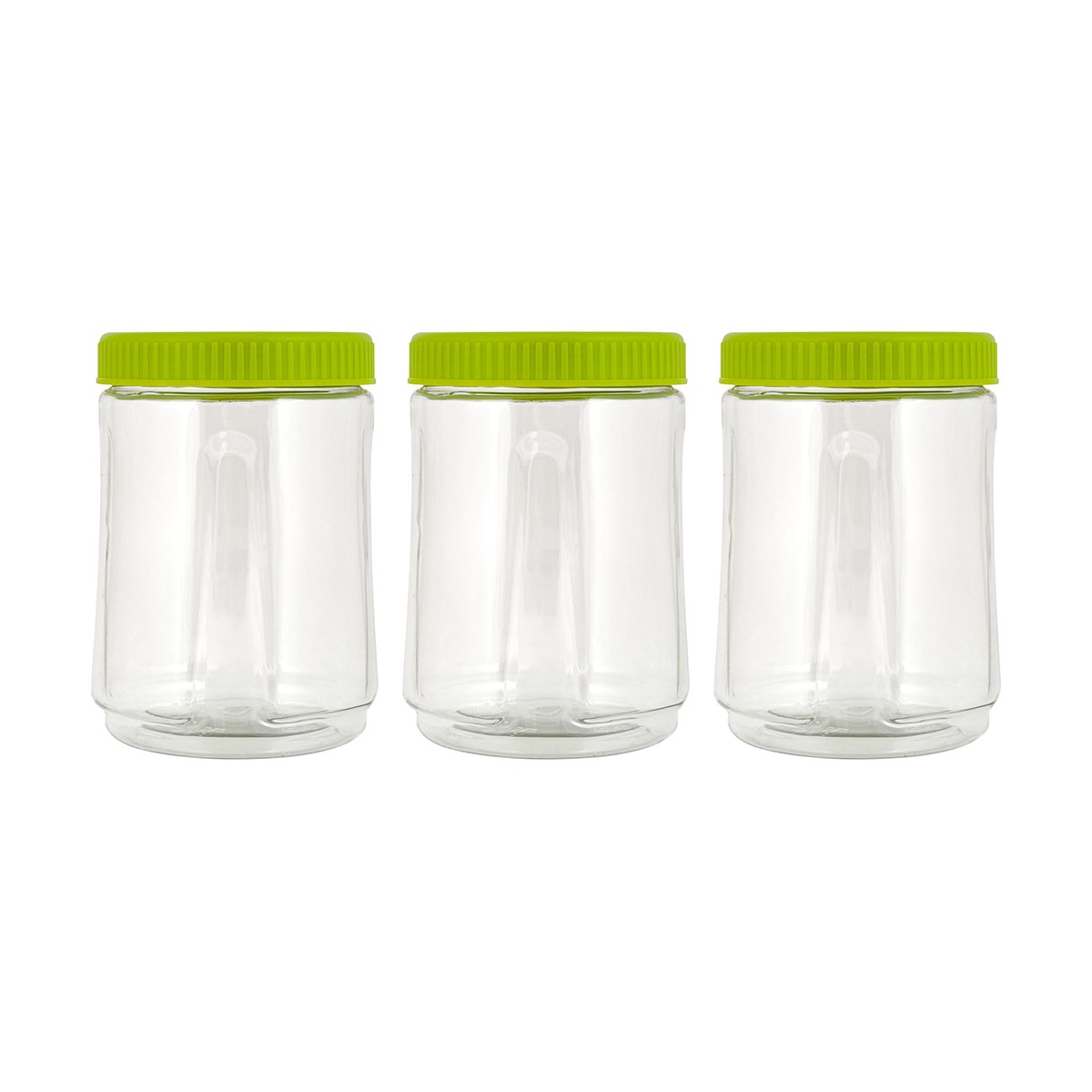 Набор банок для сыпучих продуктов (3 шт. х 0,75 л) оливк. роща (1/4) "giaretti"  gr2251ол