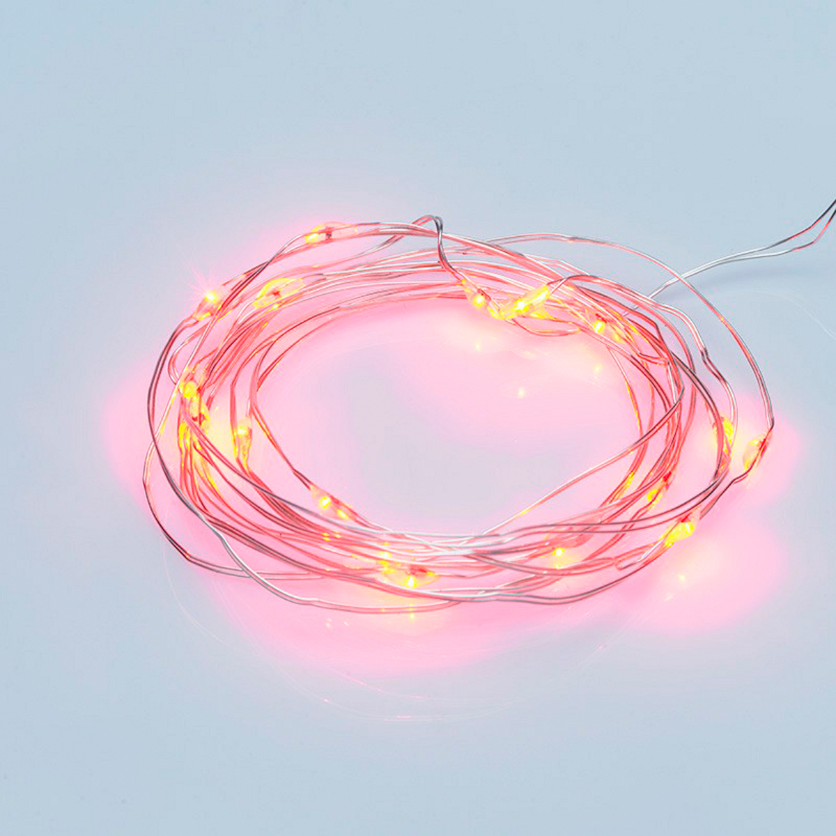 Электрогирлянда "роса" 2 м, 20 красных ламп (1/100) "neon-night" 303-002