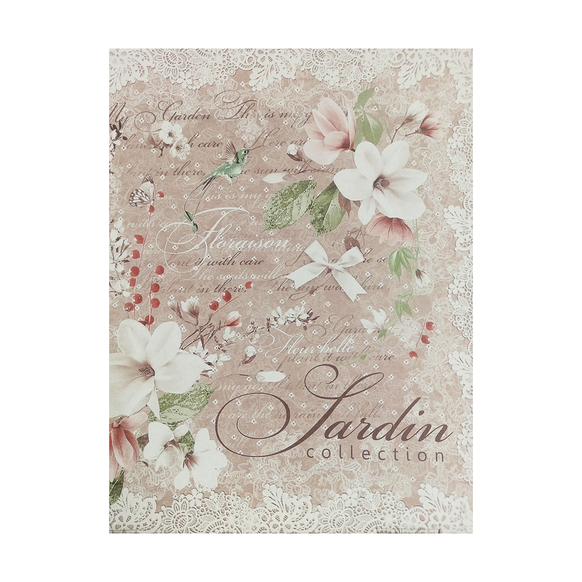 Короб для хранения "jardin" 31,5*31,5*31,5 см (набор 3 шт.) (1/12) "valiant" jr-bctn-3k