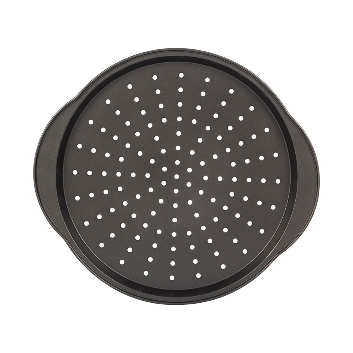 Форма для пиццы антипригарн. "pizza" d=33 см, с ручками (1/24) "mallony" p-02