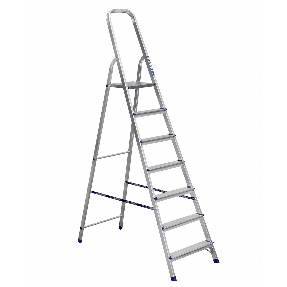 Стремянка  алюминиевая  7 ступеней (1) "алюмет"