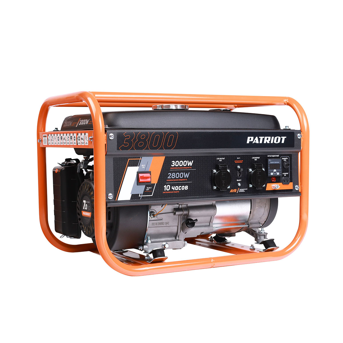 Генератор бензиновый grs 3800 (1) "patriot" 476102225