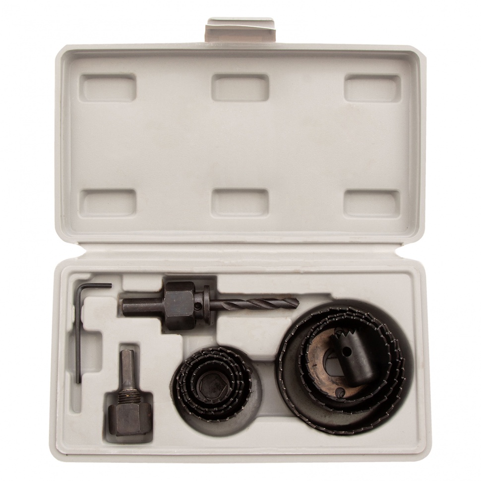 Набор кольцевых пил по дереву, 19-64 мм, 11 предметов Matrix (70473)