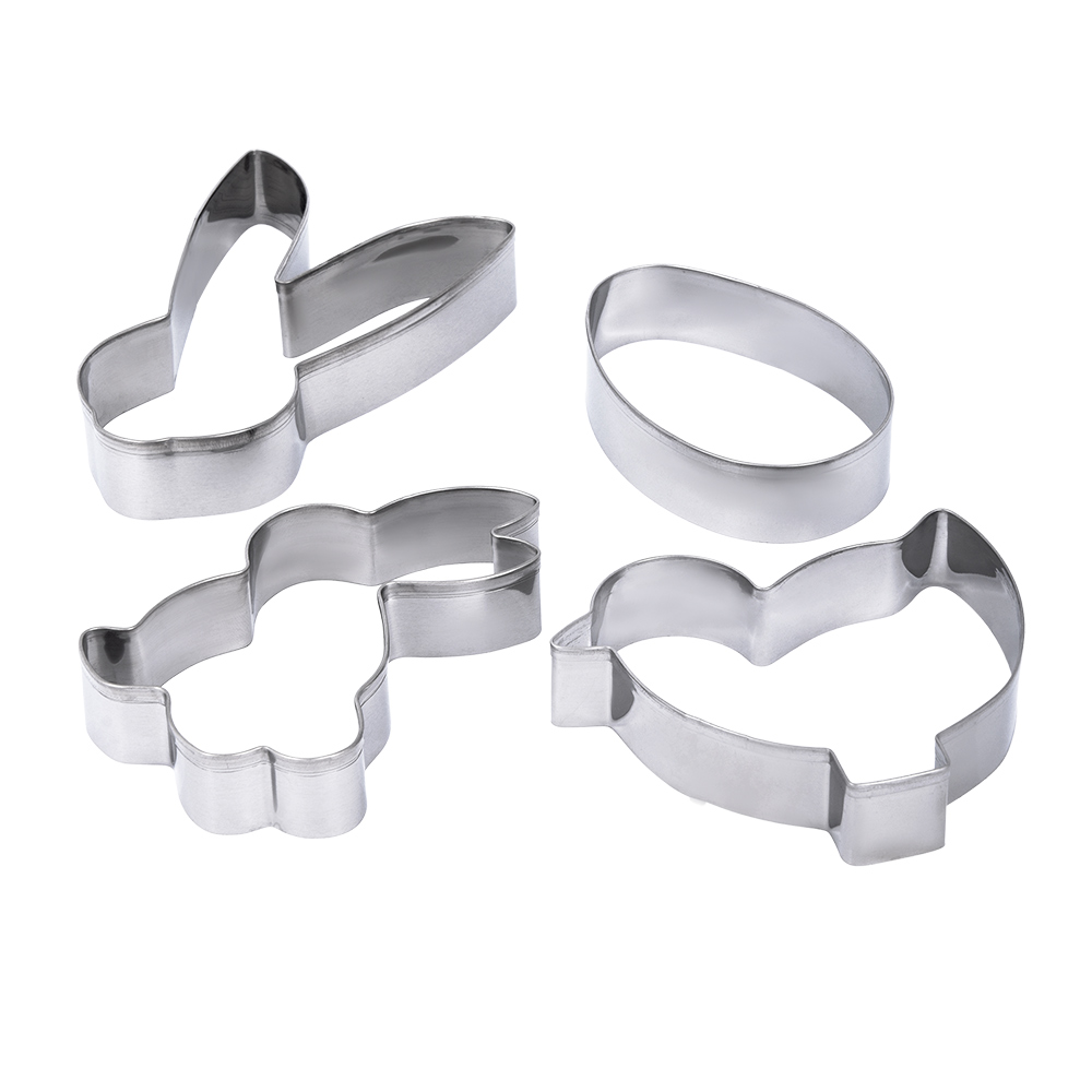 Формы для печенья "пасха" набор 4 шт, нержав. (1/24) "marmiton" 17075