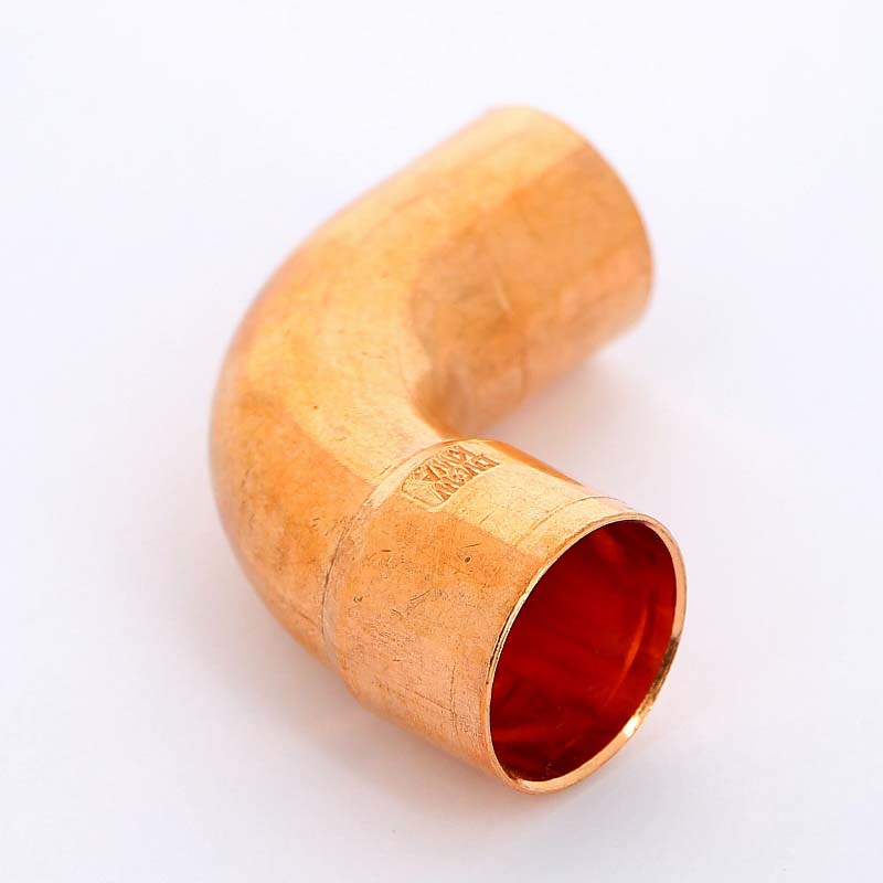 Отвод однораструбный 90° VIEGA пайка 22 мм медный