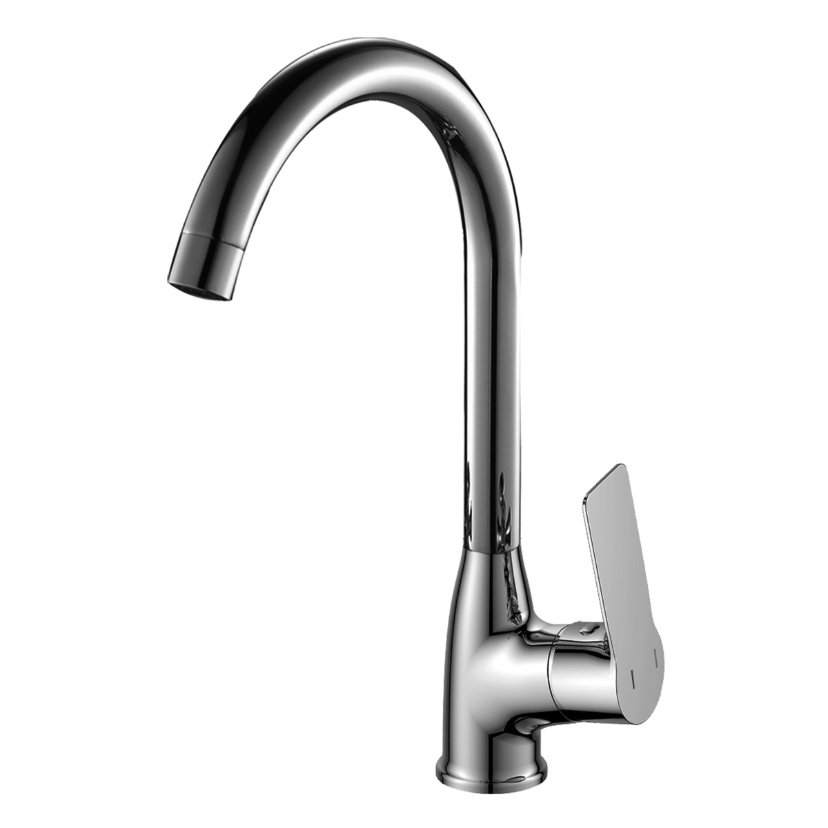 Смеситель для кухни  rs27-23  высокий поворотн. излив (1/12) "rossinka"