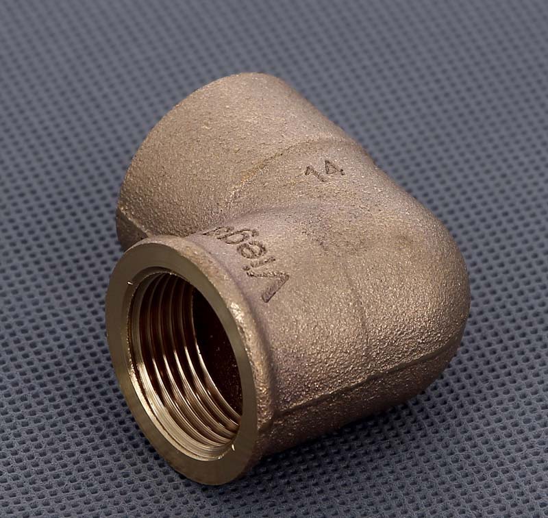 Угол 90° переходной пайка - ВР 28 x 3/4" VIEGA бронза