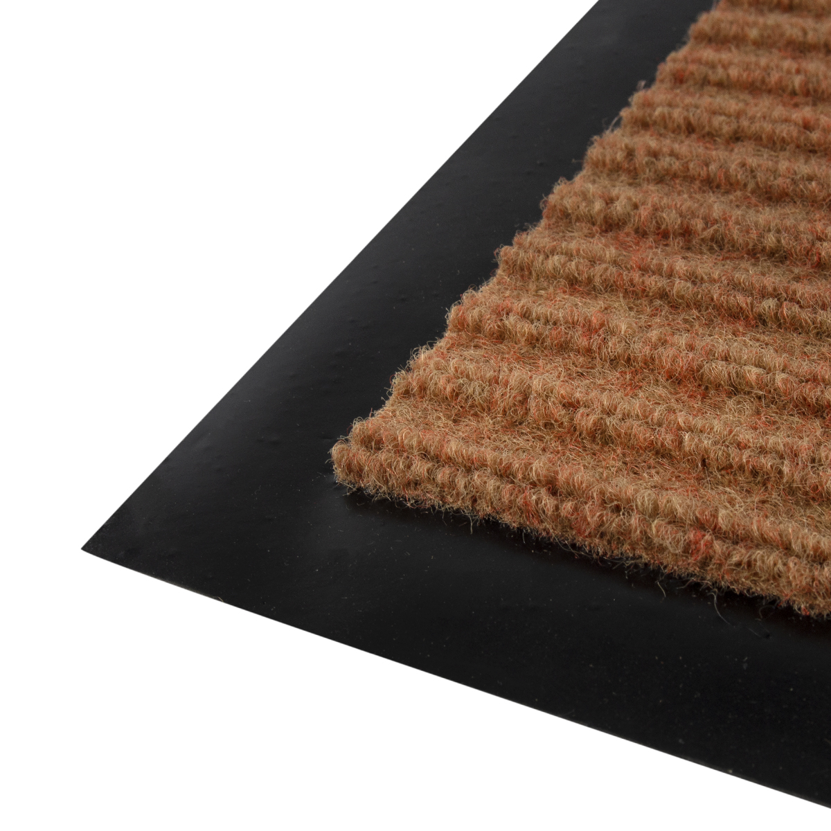 Коврик влаговпитывающий "ребристый"  50* 80 см (бежевый) (1/10) "sunstep" 35-047