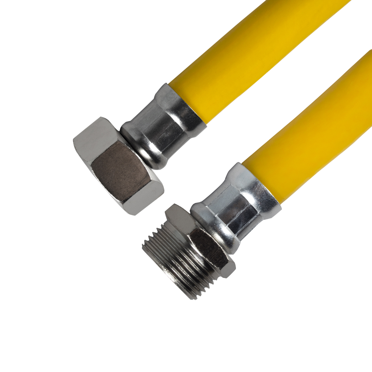 Шланг пвх для газа  1/2" 10*15  0,5 м гайка-штуцер (1/160) "elka"