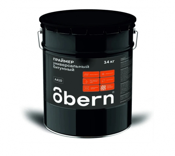 Праймер битумный 14кг OBERN УНИВЕРСАЛЬНЫЙ