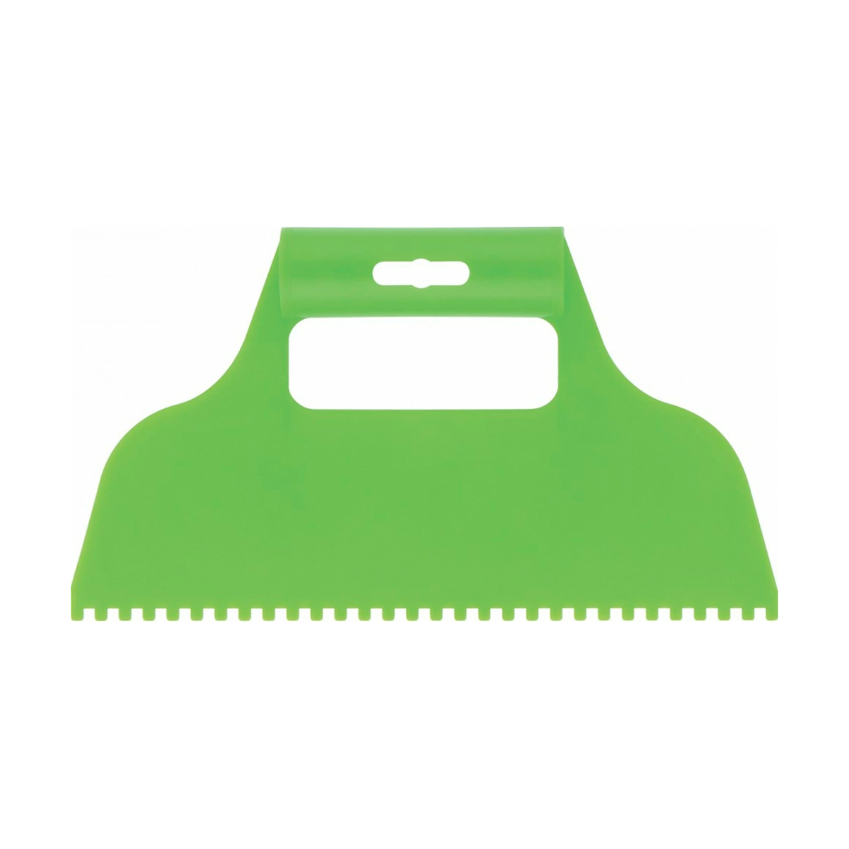 Шпатель зубчатый пласт. 4 х 4 мм, 230 мм (1/100) "сибртех"