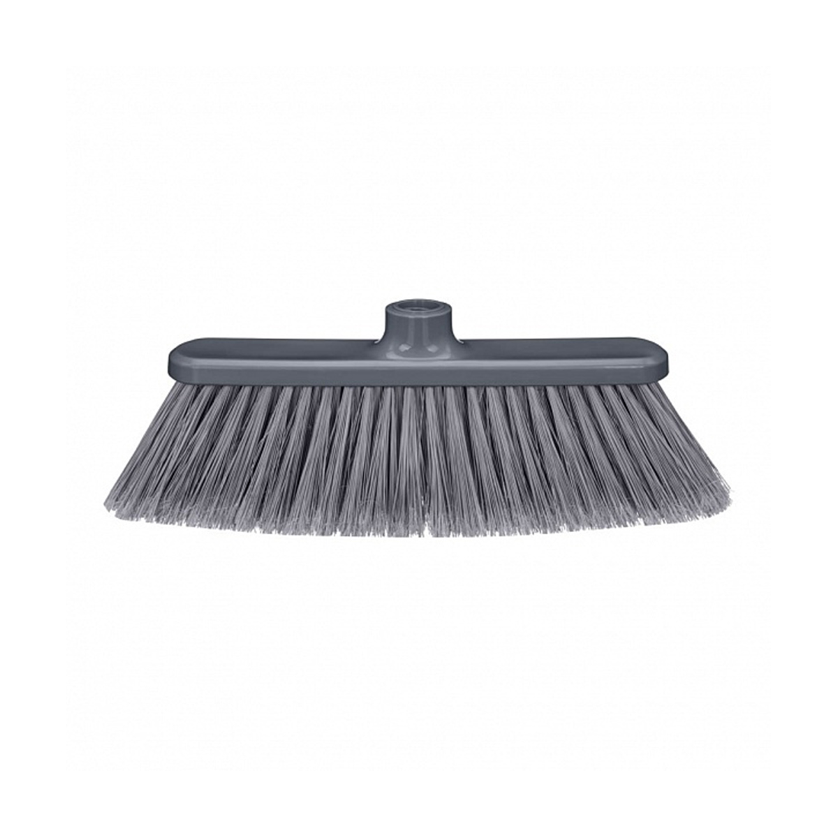 Щетка для пола "эконова" с рукояткой (серая) (1/24) "бытпласт"