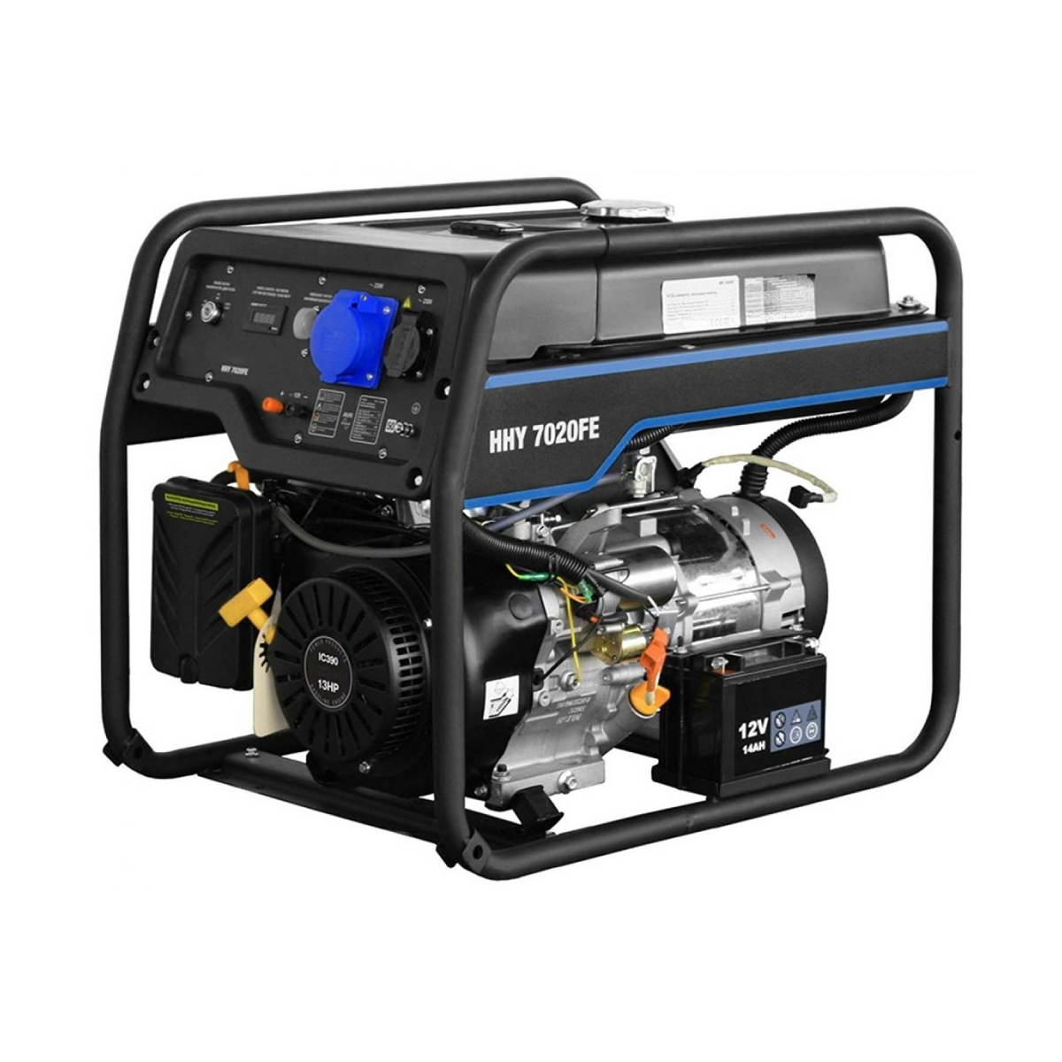 Генератор бензиновый hhy 7020fe (1) "hyundai"