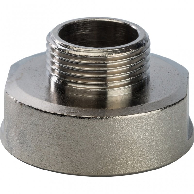 Переходник редукционный ВН 1"1/4 x 3/4" никель STOUT