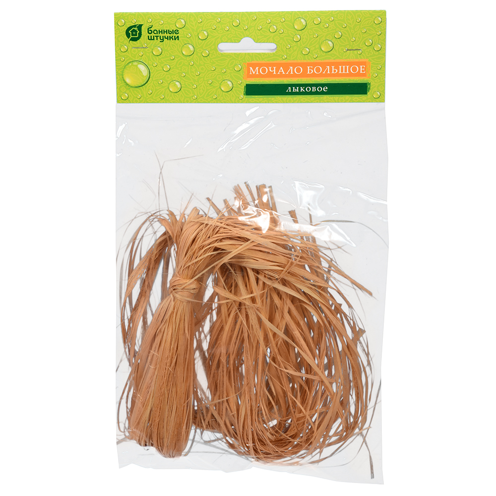 Мочало лыковое 45*3 см (1/15) "банные штучки" 40082