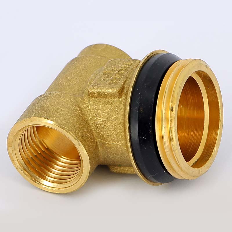 Концевик (тройник) для коллектора TIEMME 1/2"х1"х3/8"