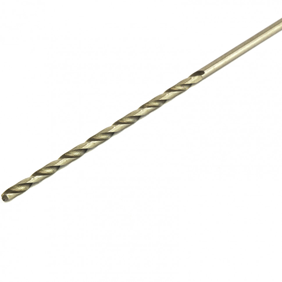 Сверло по металлу, 2.5 х 95 мм, полированное, удл, HSS, 10 шт, цилиндрический хвостовик Matrix (715025)