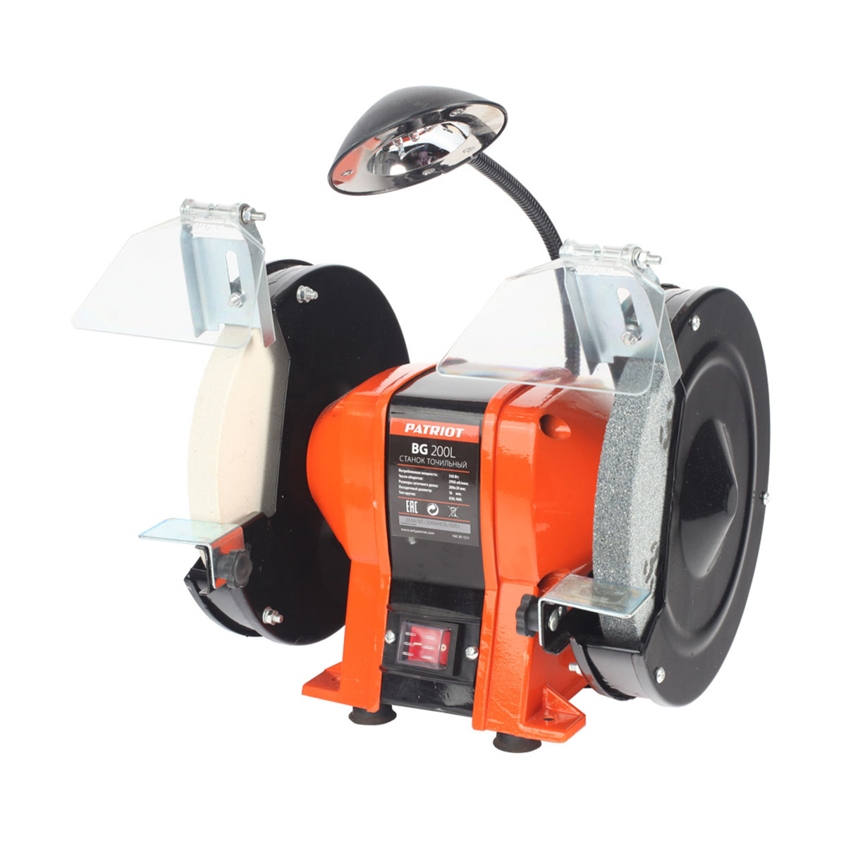 Станок точильный bg 200l (1) "patriot" 160301511