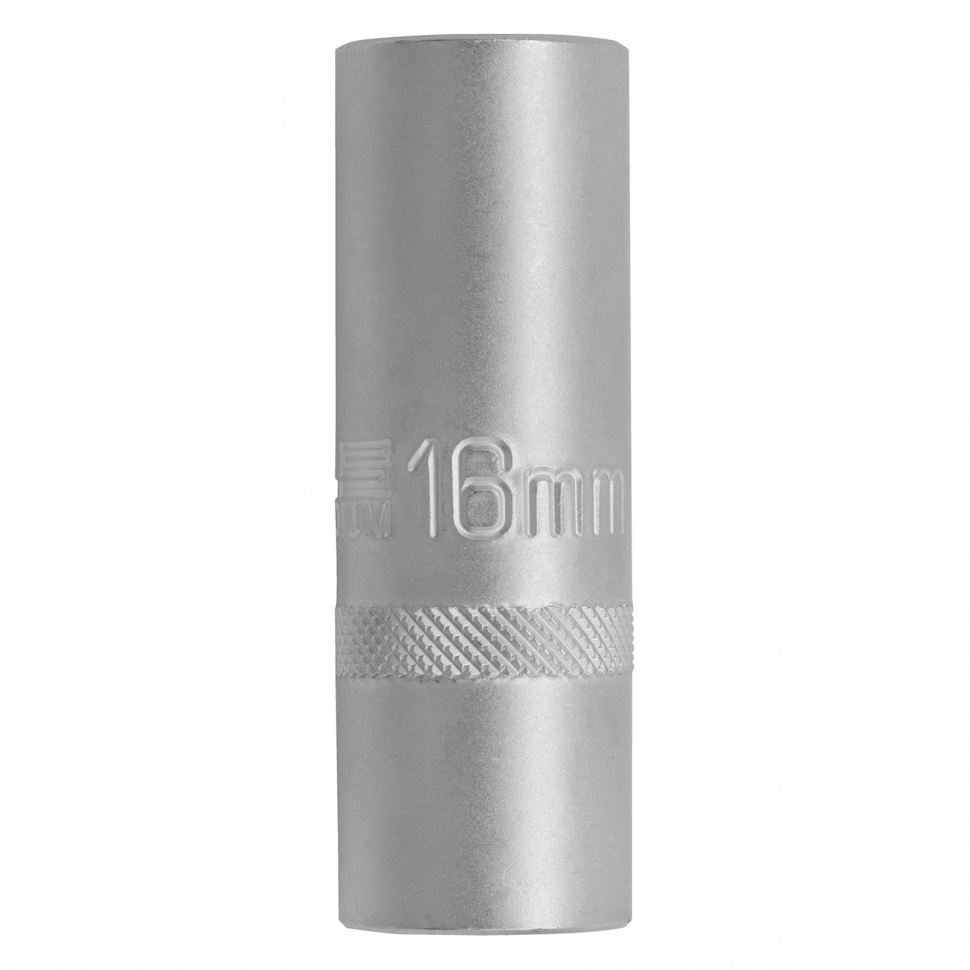 Головка торцевая свечная, шестигранная, 16 мм, под квадрат 1/2 Stels (13634)