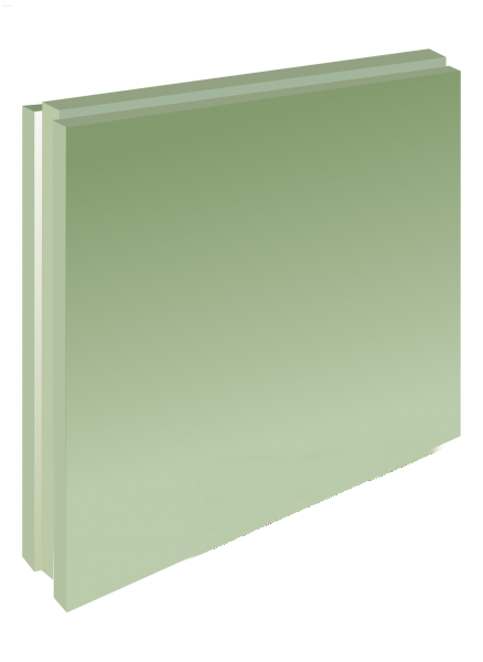 Пазогребневая гипсовая плита полнотелая Волма 667х500х100 мм