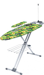 Доска гладильная "ника  9" (туканы) 122 х 40 см (1/3)  металл  "ника" н9/3