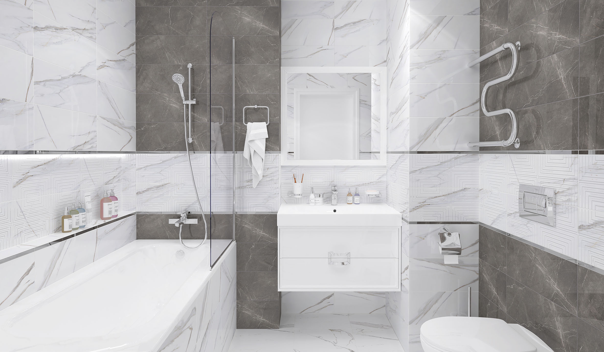 Viva керамогранит белый 40,20x40,20