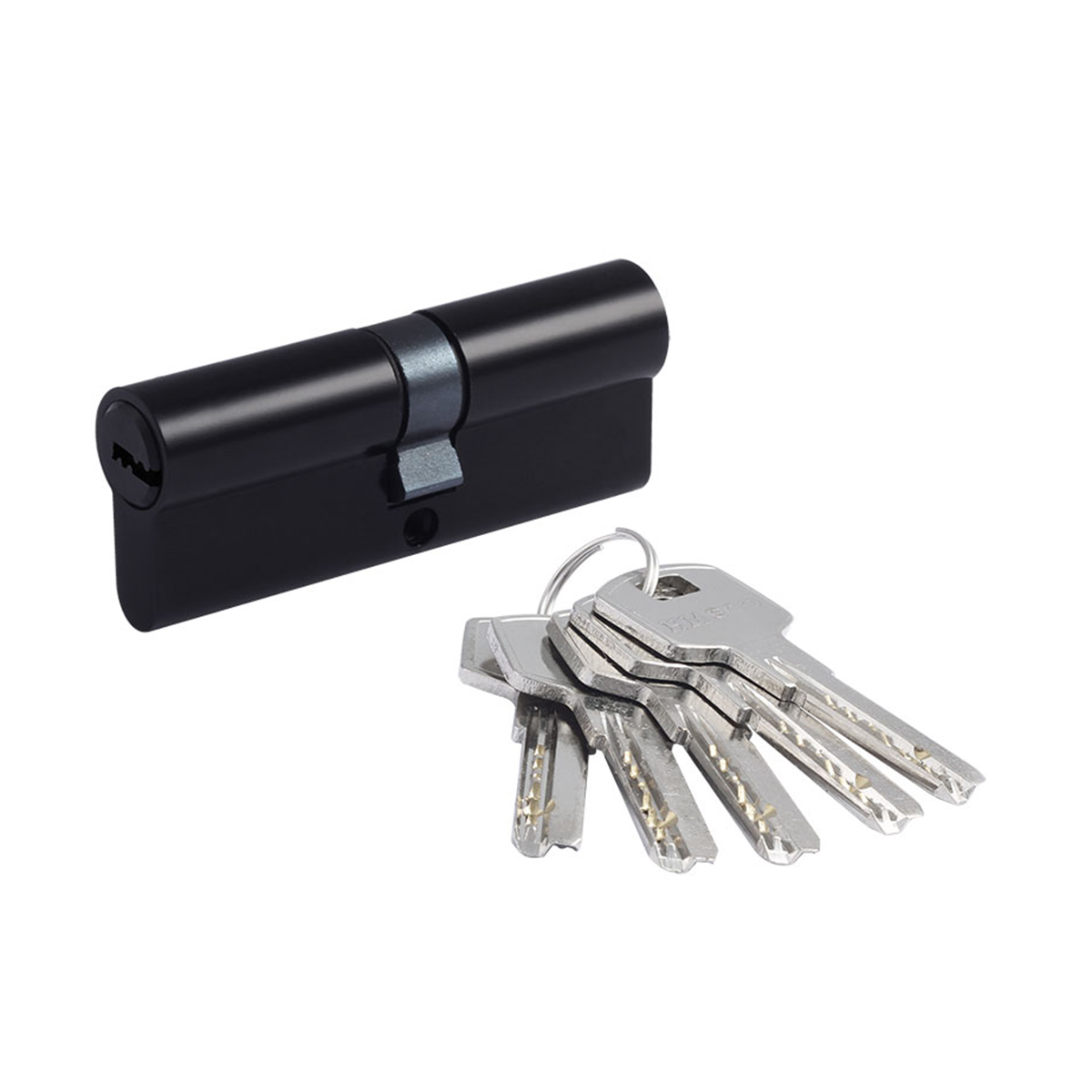 Цилиндров. механизм есо-std z лп-80 (40-40) (ключ/ключ) черный (1/10/80) "нора-м"