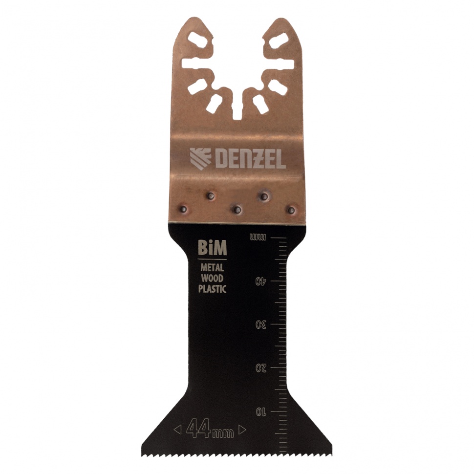 Насадка для МФИ режущая Т-образная, BiM, по металлу, дереву, пластику, 44 x 1.4 мм, мелкий зуб Denzel (782307)