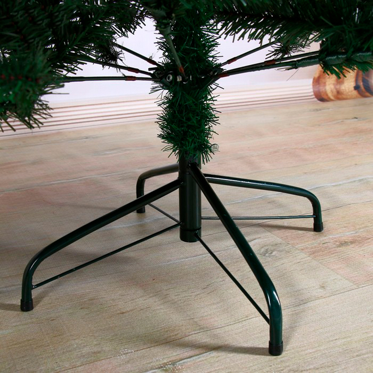 Ель декор. фиброоптич. spl725-180  180 см, 1010 веток (зеленая) "зимнее волшебство" 1108623