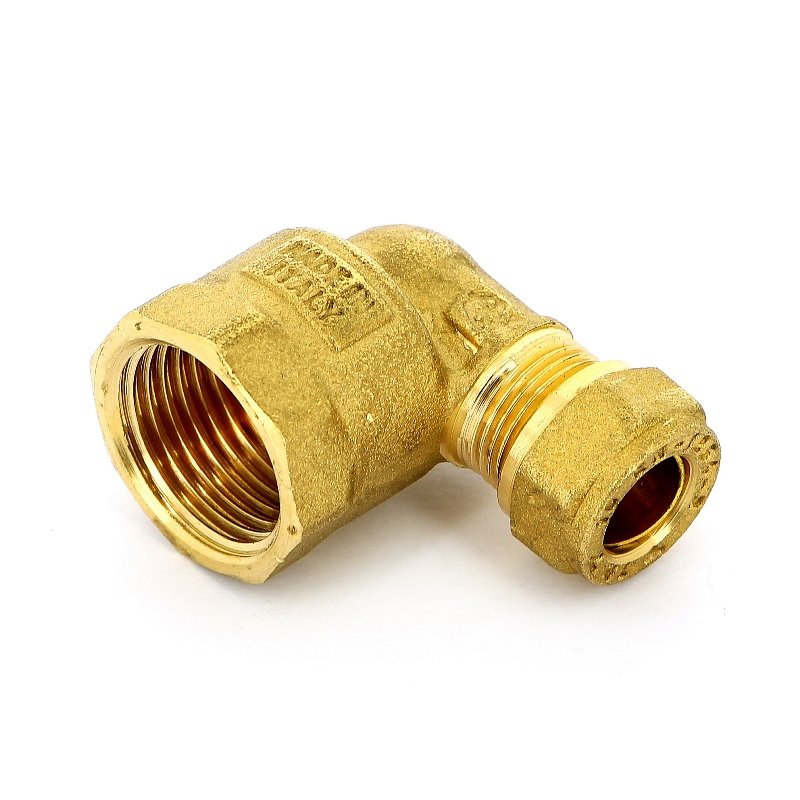 Угол ВР 10 х 1/2" обжим TIEMME