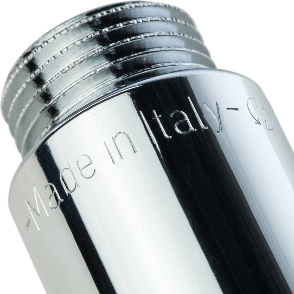 Удлинитель резьбовой ВН 1/2" x 100 мм хром STOUT