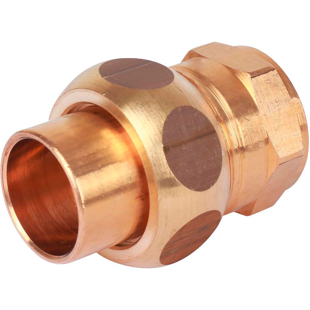 Американка (сгон) 15x3/4" ВР с плоской прокладкой под пайку SANHA 143301534