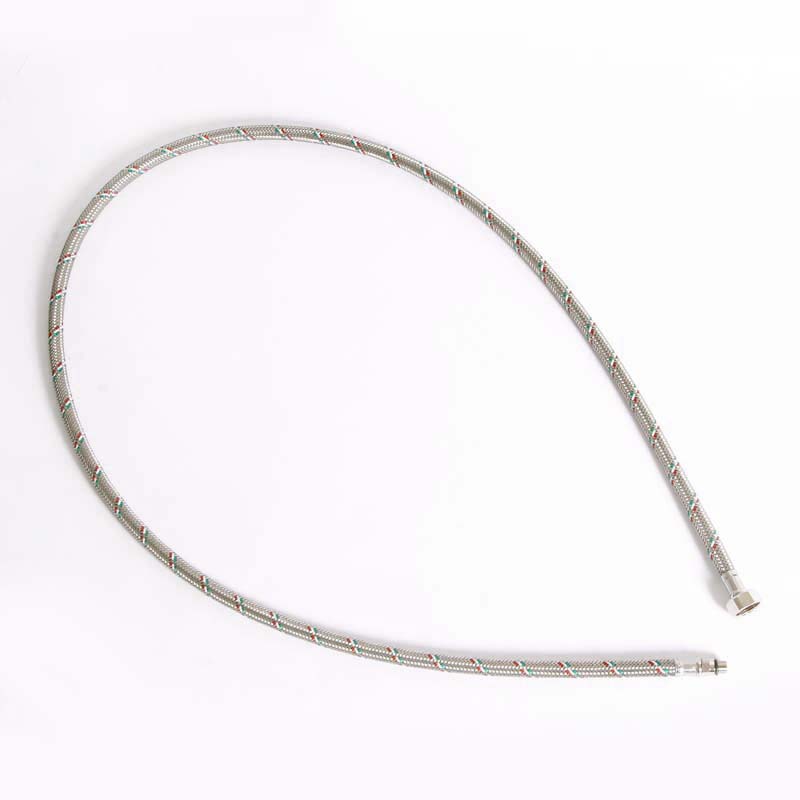 Подводка для смесителя из нержавеющей стали М10х1 НВ 1/2" UNI-FITT 150см