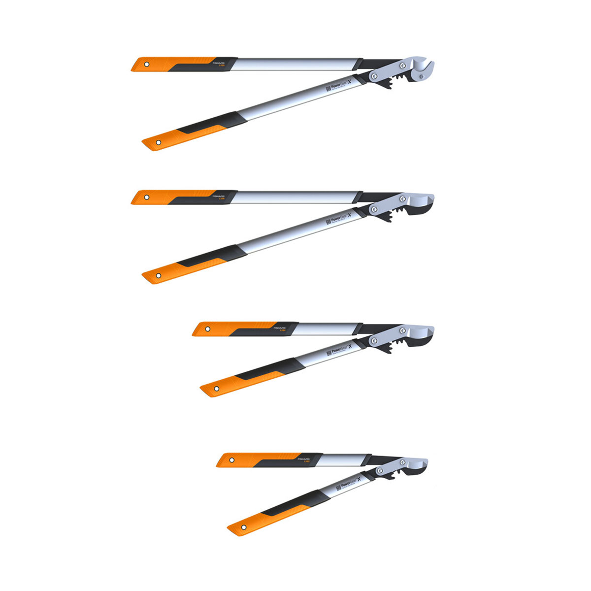 Сучкорез плоскостной 570 мм "powergear" x  lx92 (1/4) "fiskars" 1020186