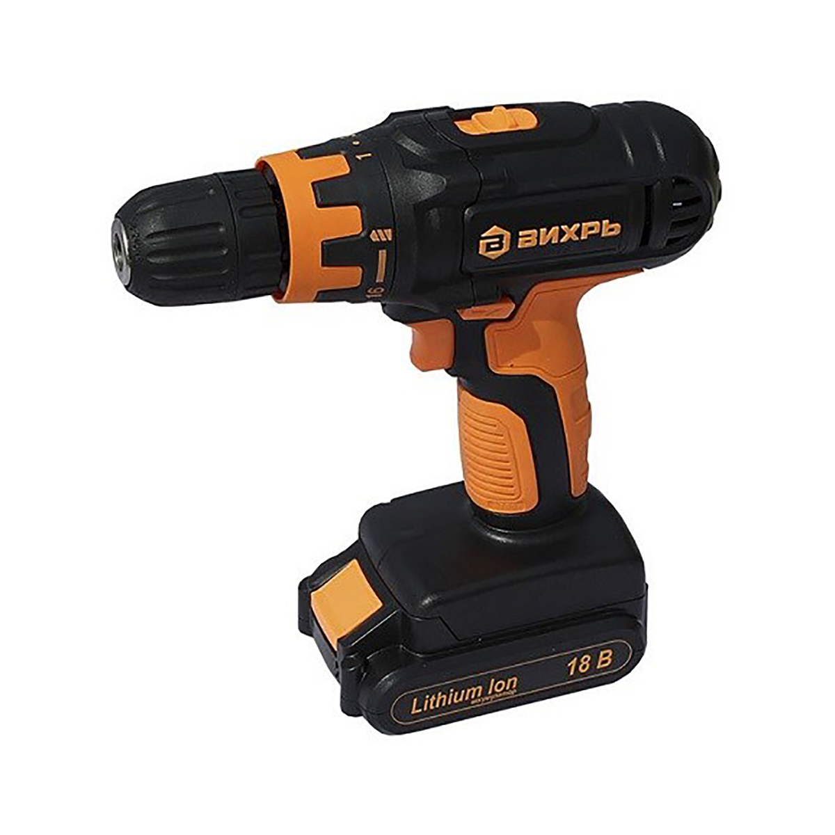 Дрель-шуруповерт аккум. да-18л-2к (2,0 а/ч) "вихрь"