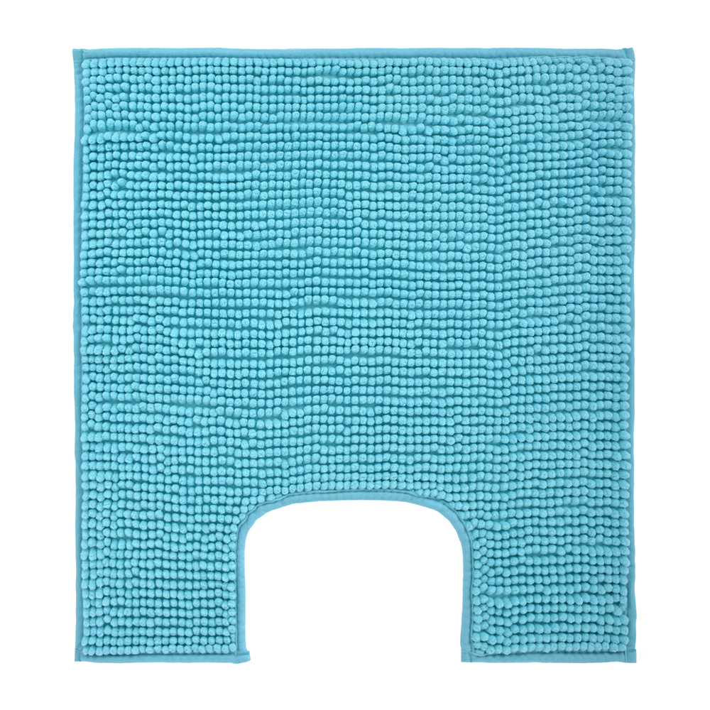 Коврик для туалета "spa" 60*55 см (голубой) (1/10) "vortex" 24267