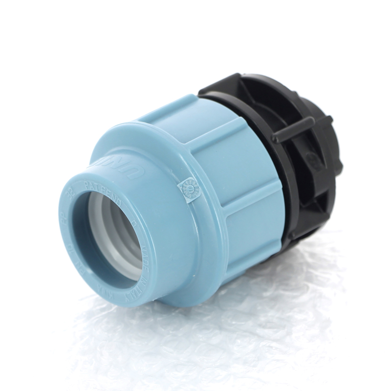 Муфта обжимная ВР 32 x 1/2" для водопроводных ПНД труб UNIDELTA