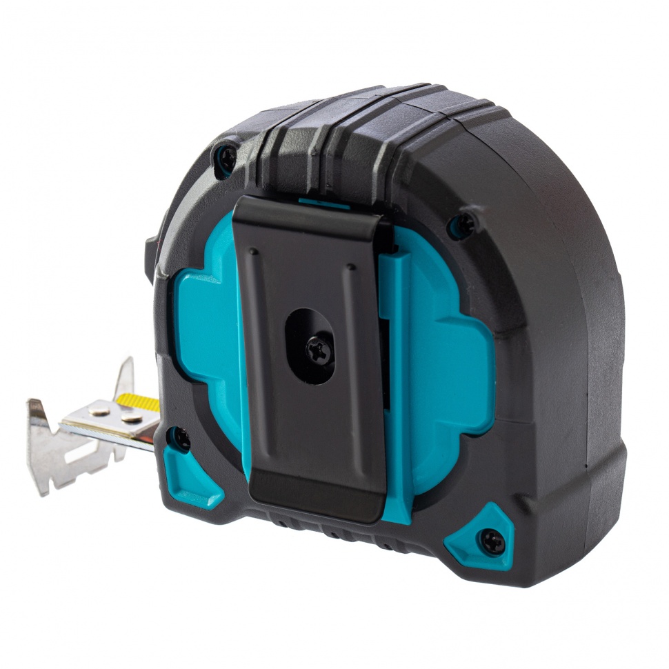 Рулетка Experte, 8 м x 27 мм, двухкомпонентный корпус, магнит, двухсторонняя разметка, нейлон Gross (32576)