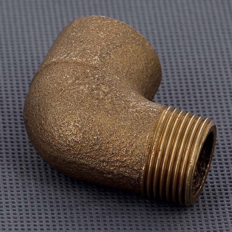 Угол 90° переходной пайка - НР 28 x 3/4" VIEGA бронза