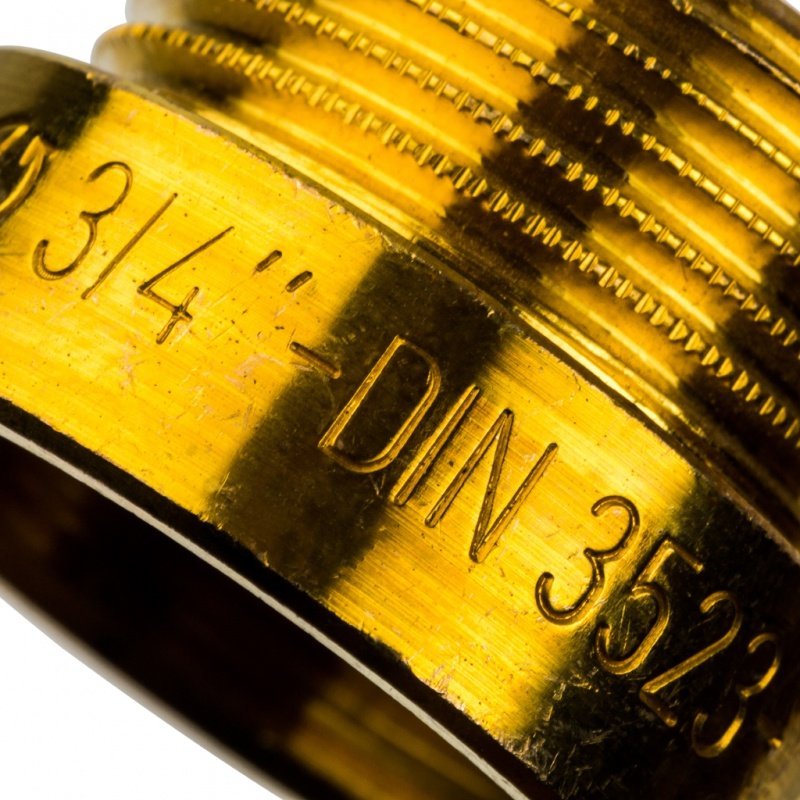 Удлинитель резьбовой ВН 3/4" x 10 мм латунь STOUT