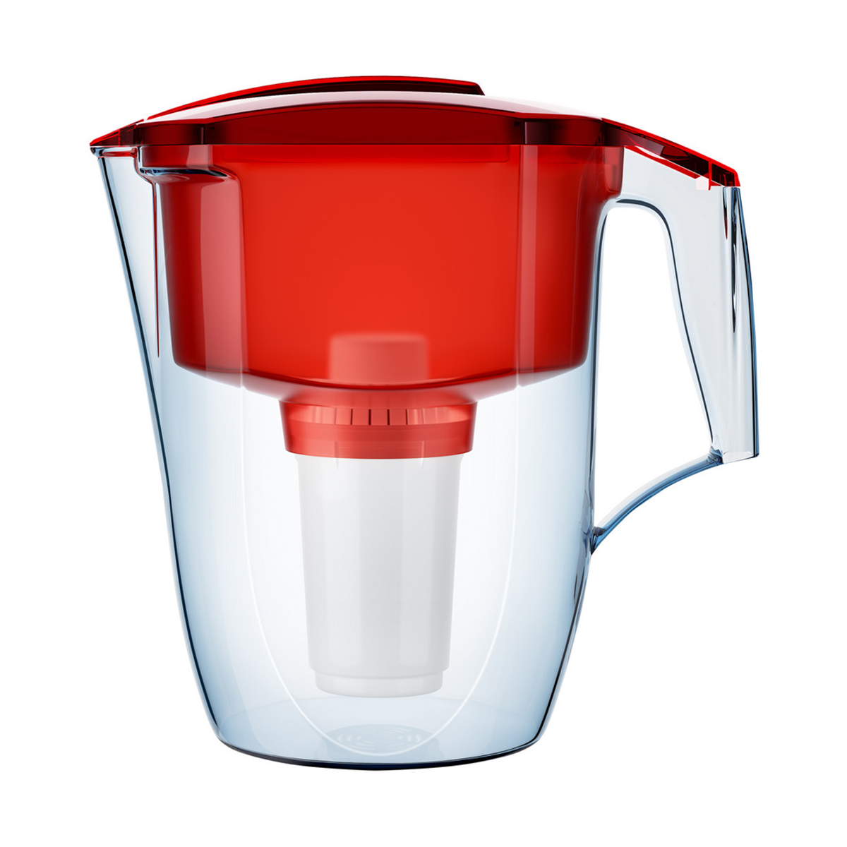 Фильтр-кувшин "гарри" модель p42а5n  3,9 л (красный) (1/5) "аквафор"