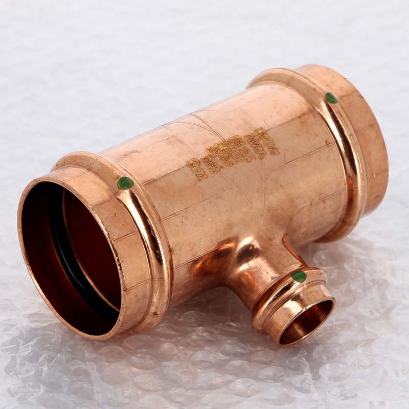 Тройник пресс медный Profipress VIEGA 54x22x54