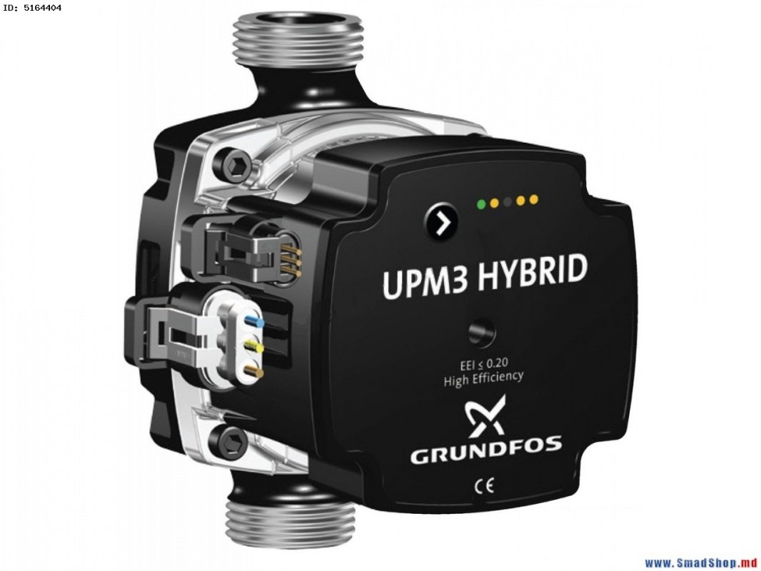 Группа автономной циркуляции UNI-FITT SOLOMIX 1" с насосом GRUNDFOS UPM3 AUTO 25-70