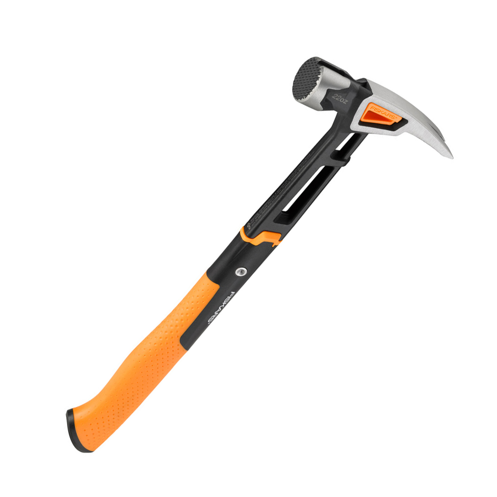 Молоток столярный 623 г 22oz/16", рукоятка 460 мм (1/4) "fiskars" 1020216