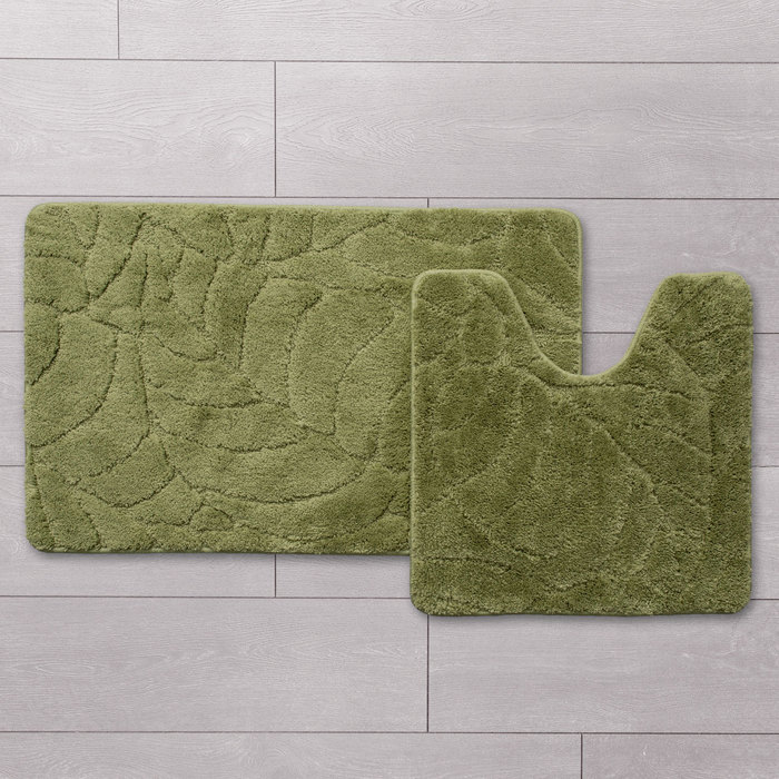 Набор ковриков для ванной 50*80 + 50*50 см (микрофибра) (1/20) "iddis" p45m558i13