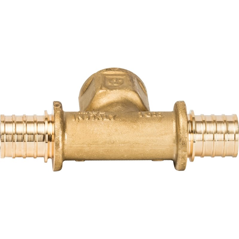 Тройник-переходник 20 x 1/2" ВР аксиальный для труб PE-X STOUT