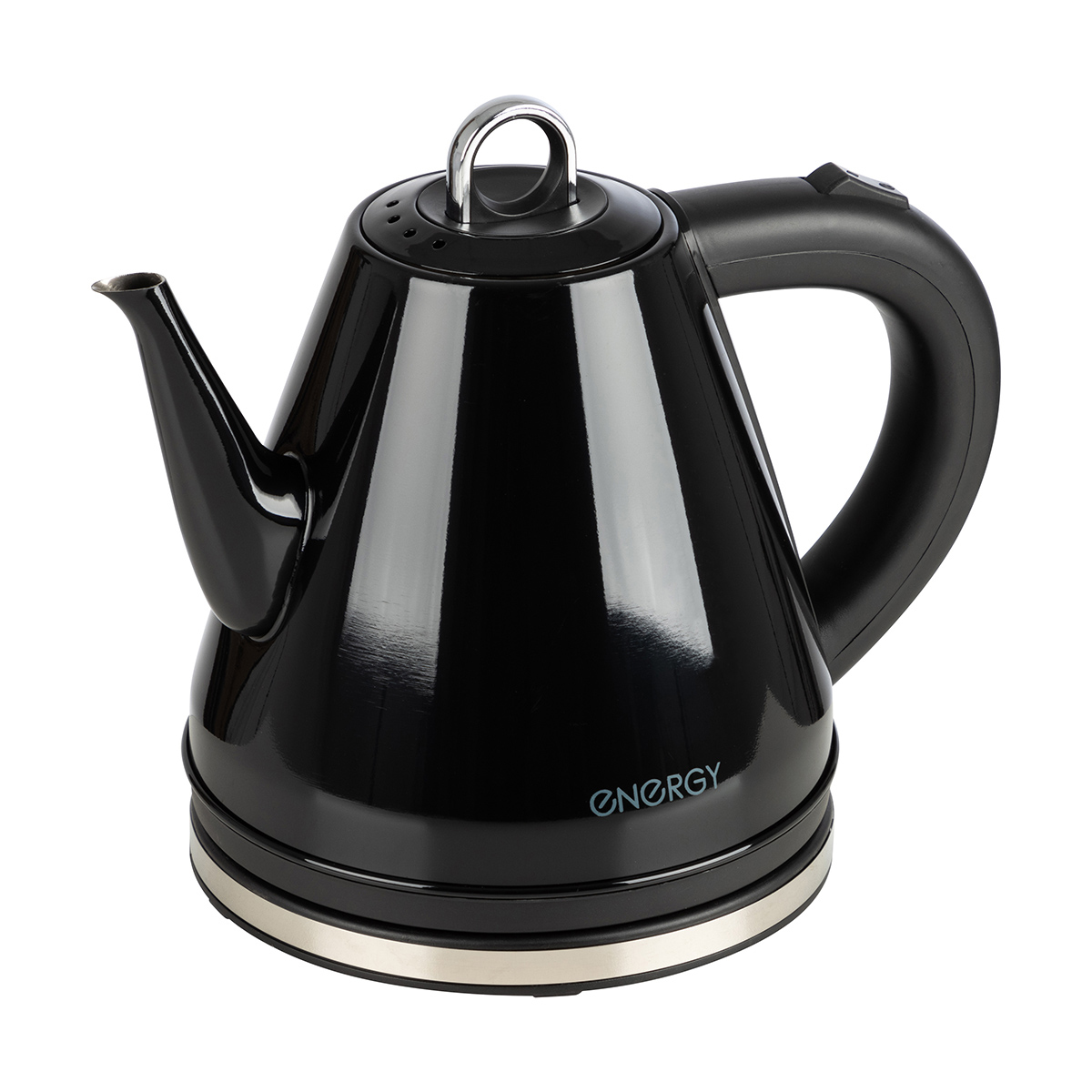 Чайник электр. "energy" e-263 1,2 л (1/12) сталь (черный)